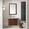 James Martin Vanities Amberly 30in Single Vanity, Mid-Century Walnut w/ 3 CM White Zeus Top 670-V30-WLT-3WZ - alternate 4